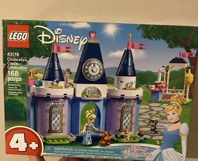NUEVO Lego Disney Princess Set 43178 Cinderella’s Castle Celebration RETIRADO Foto 1 de 2