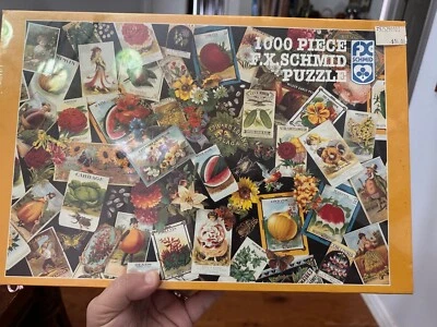 SEALED F.X. Schmid SUMMER HARVEST Jigsaw puzzle 1000 pcs - Image 1 of 4