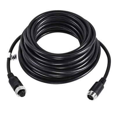 23FT Car Video 4-Pin Aviation Extension Cable For Rear View Camera Truck Trailer - Image 1 of 4
