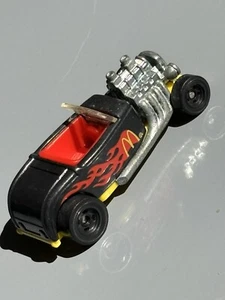 VTG Hot Wheels 1993 McDonalds ‘32 Ford Roadster Hot Rod Car Black Flames Diecast - Picture 1 of 14