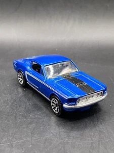 Matchbox ‘68 Ford Mustang Cobra Jet 1 Blue Vintage Collectible Toy Car - Picture 1 of 6