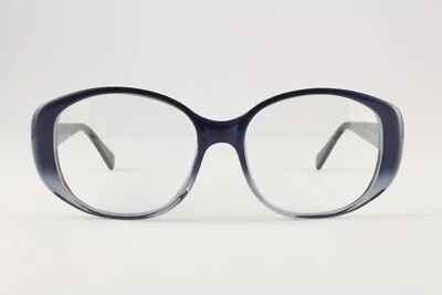 Rare Authentic Jean Lafont VALLAURIS 55 55mm Blue Green Glasses Frames France Foto 1 de 4