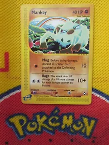 Mankey 92/147 Aquapolis | NM Pokémon WOTC Trading Card - Picture 1 of 3