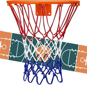 Replacement Basketball Net Heavy Duty All Weather Hoop Goal Rim Indoor Outdoor - Picture 1 of 12