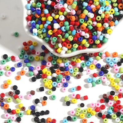 1000PCS 2mm R-ainbow DIY Multicolors Ball Beads for Crafting String Present H3L0 - Image 1 of 4