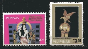 FILIPINAS 1983, FESTIVAL INTERNACIONAL DE CINE, Scott 1626-1627, MNH - Imagen 1 de 1