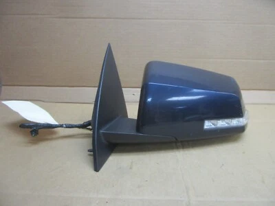 07 08 2007 2008 GMC Acadia Espejo retrovisor lateral izquierdo izquierdo izquierdo azul intermitente metálico Foto 1 de 4