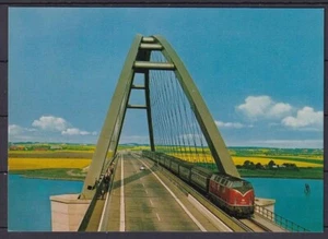 Postal g3243/Alemania 1984 # Puente Femernsund con tren ferroviario - Imagen 1 de 2