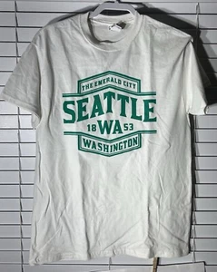 Cool Gildan Seattle Washington T-shirt uomo taglia media - Foto 1 di 5