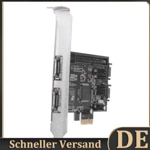 PCIe zu 2 Ports SATA IDE eSATA RAID Controllerkarten PCI Express Erweiterungskar - Afbeelding 1 van 8