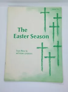 Música de órgano número tres de la temporada de Pascua arreglada por Dorothy Wells 1981 Lorenz - Imagen 1 de 5
