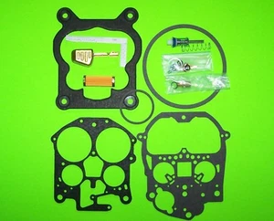 Rochester Quadrajet Carburetor Rebuild Kit  w/ Brass Float & Filter 79 -85 Chevy - Bild 1 von 6