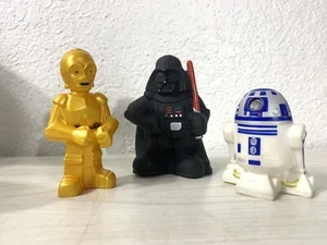 Menge 3 Star Wars Pool oder Badespielzeug Disney Parks exklusives Set 2008 Darth Vader - Bild 1 von 11