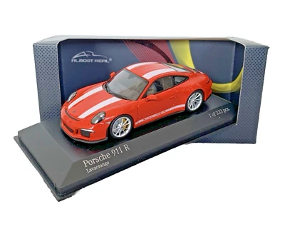 Porsche 911R (991) 911 R - scala 1/43 - modellino auto Minichamps - Immagine 1 di 4