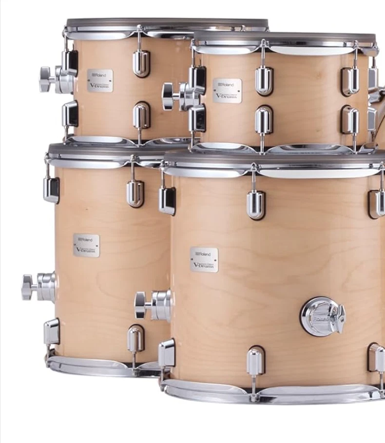 Paquete de almohadilla de batería Roland VAD716-2 GN + soporte de batería DTS-30S - nuevo sellado Foto 1 de 4