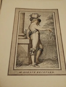Sk228 Ephemera 1900s Picture Mr Horace Beckford - Picture 1 of 1