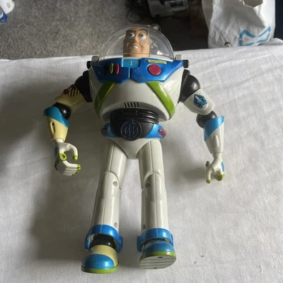 Toy Story 12” Buzz Lightyear Búsqueda y Rescate Disney Pixar 2001 Raro De Colección Azul Foto 1 de 4