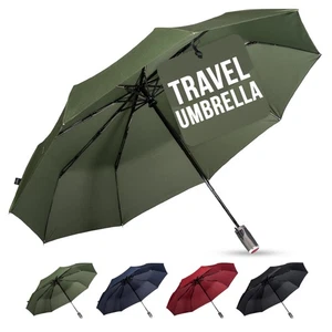 LifeTek Traveler 42 FX1 Ombrello da Viaggio Antivento, Chiusura Automatica Apertura, Comp... - Foto 1 di 9