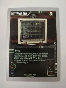 MIT West Tier - Limited V 1.0 - Netrunner CCG 1996 WOTC Rare LP - Picture 1 of 2