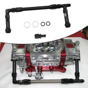 Premium AN6 Fuel Line with Stainless Steel Braid for Holley 4150 Carburettor - Picture 1 of 12