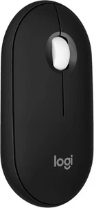Logitech Pebble Mouse 2 M350s Slim Bluetooth Wireless Mouse PC Mac iPad Android - Afbeelding 1 van 6