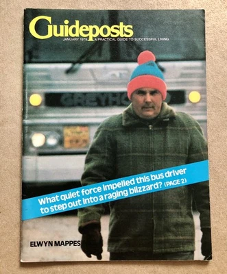 Guideposts Magazine (January 1979), A Bus Driver & A Raging Blizzard, VG! - Image 1 of 3