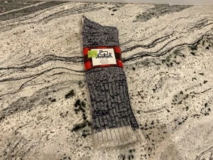 Calcetines bota vintage Woolrich NOS gris marino mezcla de lana gruesa 10-11,5 - Imagen 1 de 4