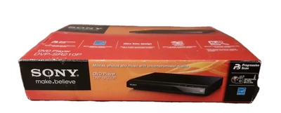 Sony CD DVD Player DVP-SR210P Progressive Scan Anti-Shock Ultra Slim...NEW! - Image 1 of 4