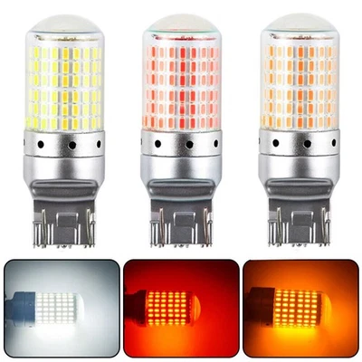 12-30V 2x LED 7440 T20 W 21W Auto Blinker Bremslicht Glühbirnen DE Birne Lampe - Bild 1 von 4