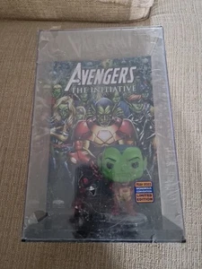 Funko Pop! Comic Cover mit Hülle: Marvel Skrull als Iron Man Limited Edition - Bild 1 von 3