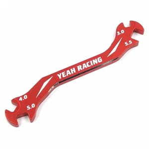 Yeah Racing Aluminium 7075 Turnbuckle Wrench 3mm 4mm 5mm 5.5mm Red - Picture 1 of 4