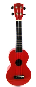 MAHALO Ukulele Model No. MR1rd Red 50cm Approx. Excellent Condition - Picture 1 of 8