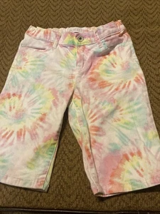 The Children's Place Tye Dye Bermuda Shorts with Adjustable Waist; Size 10 - Picture 1 of 3