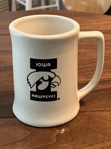 Vintage Iowa Hawkeyes Coffee Mug (University of Iowa) - Made in USA Cover