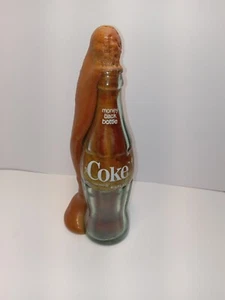 Vintage Coke Wallace Designs 1977 Overflowing Fizzing Coke Bottle Rare - Picture 1 of 8