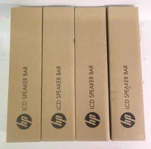 Lot of 4 HP LCD Speaker Bars NQ576AT - Picture 1 of 10