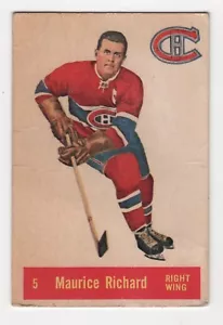 MAURICE RICHARD 1957-58 PARKHURST 57-58 N° M 5 BON + 70430 - Photo 1 sur 2