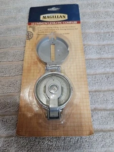 Magellan Outdoors Aluminum Lensatic Compass New And Sealed. - Picture 1 of 6