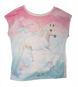 Girl's Garanimals Unicorn Pajama Shirt Size 8 - Picture 1 of 3