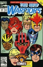 THE NEW WARRIORS #25 (1990) VF MARVEL