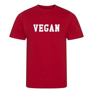 Vegan Vegetarian Gift Present 100% Ethical Organic Cotton Mens & Ladies