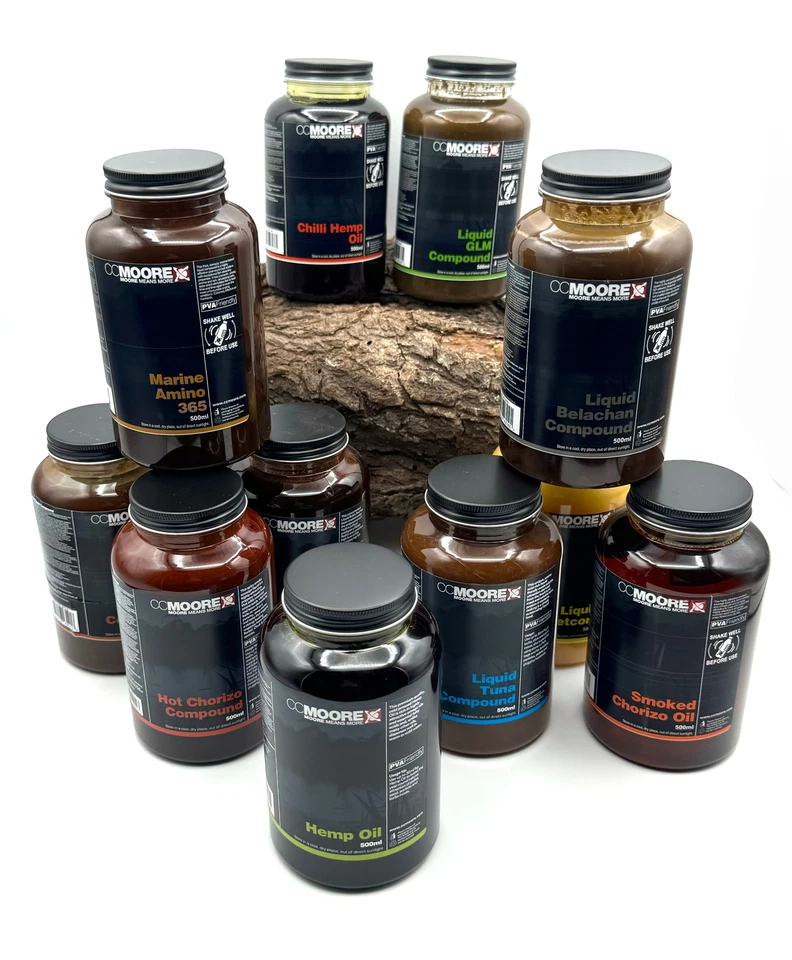 CCmoore Liquid Oil 500ml 16 Sorten Dip Öl Lockstoff Karpfenangeln Flüssigkeit DA - Bild 1 von 1