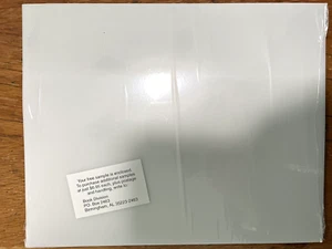 Plastic Sheets 8 1/8" x 10 1/8" 5 sheets 1 side smooth, 1 side TexturNEW (G5140) - Picture 1 of 4