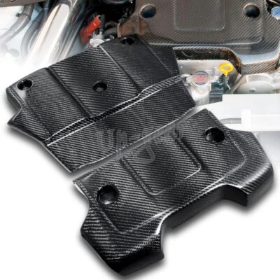 For 2009-2016 Nissan 370Z Z34 Real Carbon Fiber Light Weight Engine Cover Kit - Image 1 of 3