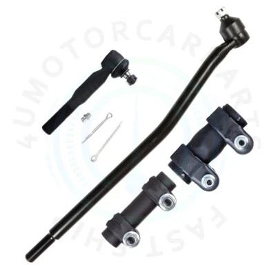 4x Front Inner Outer Tie Rod End Link For 1999-2004 Ford F-250 F-350 Super Duty - Image 1 of 4