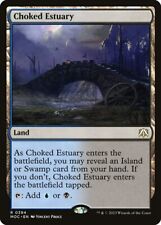 Choked Estuary MTG March of the Machine Commander Rare NM x4 - Magic Card