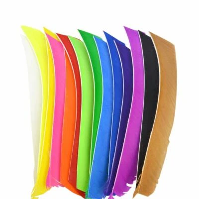 36pcs archery arrow feathers natural feathers turkey feather DIY left wing - Image 1 of 4
