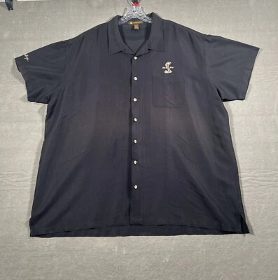 Shelby Cobra Harriton Men's 4XL Button Up Shirt Mustang Heritage Carroll Shelby - Image 1 of 4