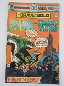 The Brave and Bold #122,  VG/FN  DC Comics - Batman & Swamp Thing!