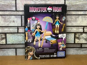 Mega Bloks Monster High Cleo's Gore-geous Vanity Playset, We Ship Daily USPS - Picture 1 of 2
